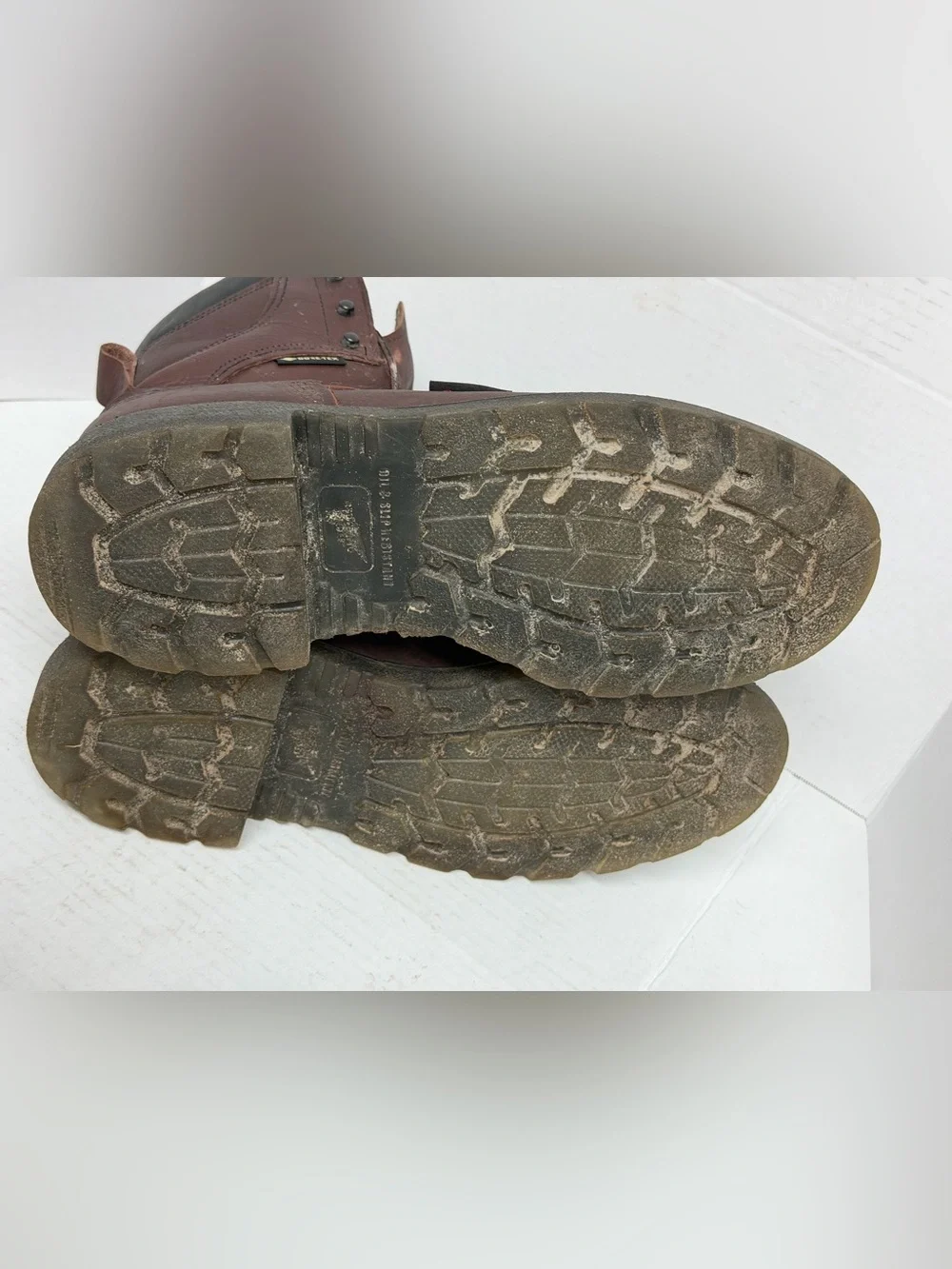 Red Wing 2414 SuperSole 2.0 CSA Steel Toe Leather Gore-Tex Work Boots Size 10 D